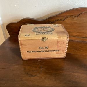 Wooden Cigar Box